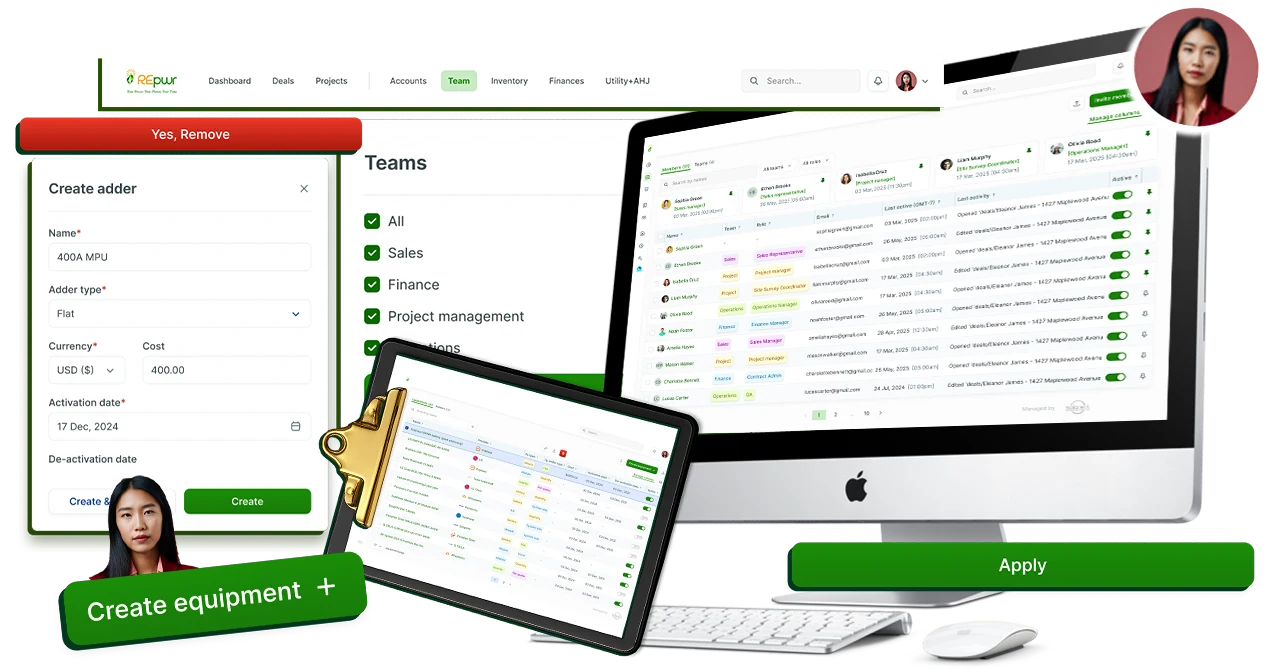 REpwr Solar Project Management Platform